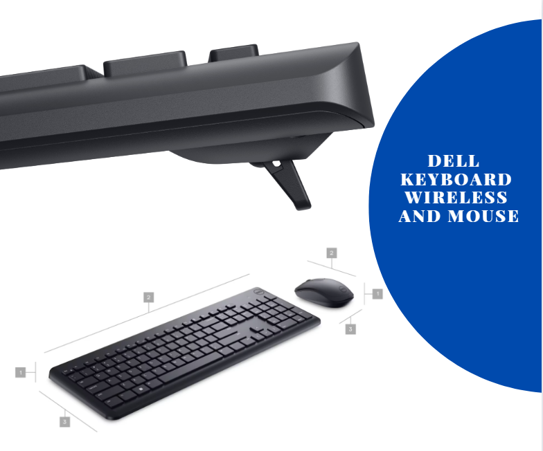 Dell keyboard
wireless
and mouse